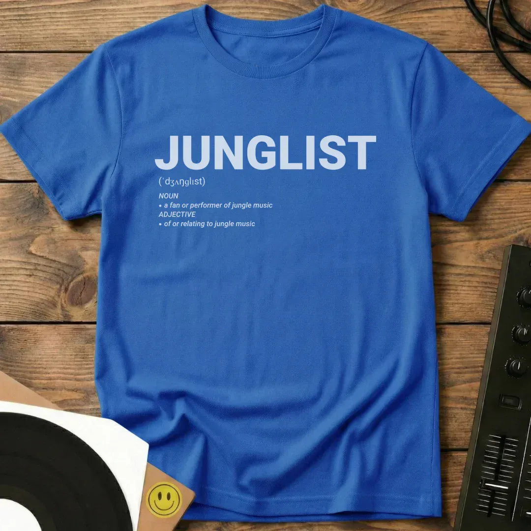Junglist Definition T-Shirt Royal / S Junglist Definition T-Shirt