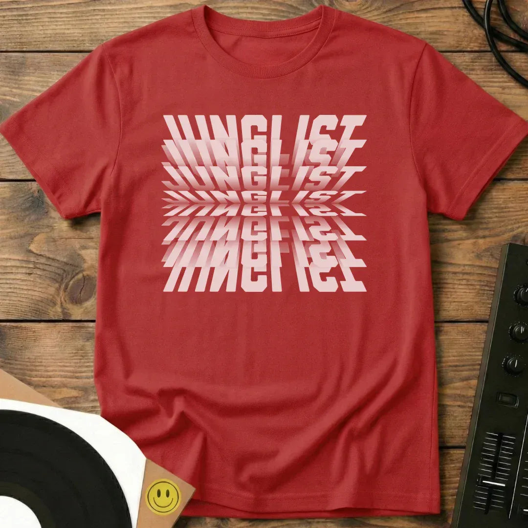 Junglist Flip T-Shirt Red / S Junglist Flip T-Shirt