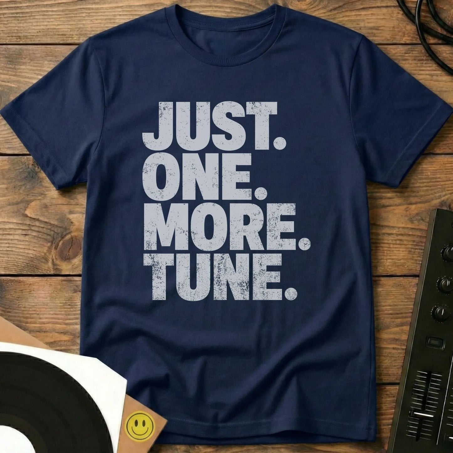 Just One More Tune T-Shirt Navy / S Just One More Tune T-Shirt