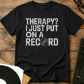 Just Put A Record On T-Shirt Black / S Just Put A Record On T-Shirt