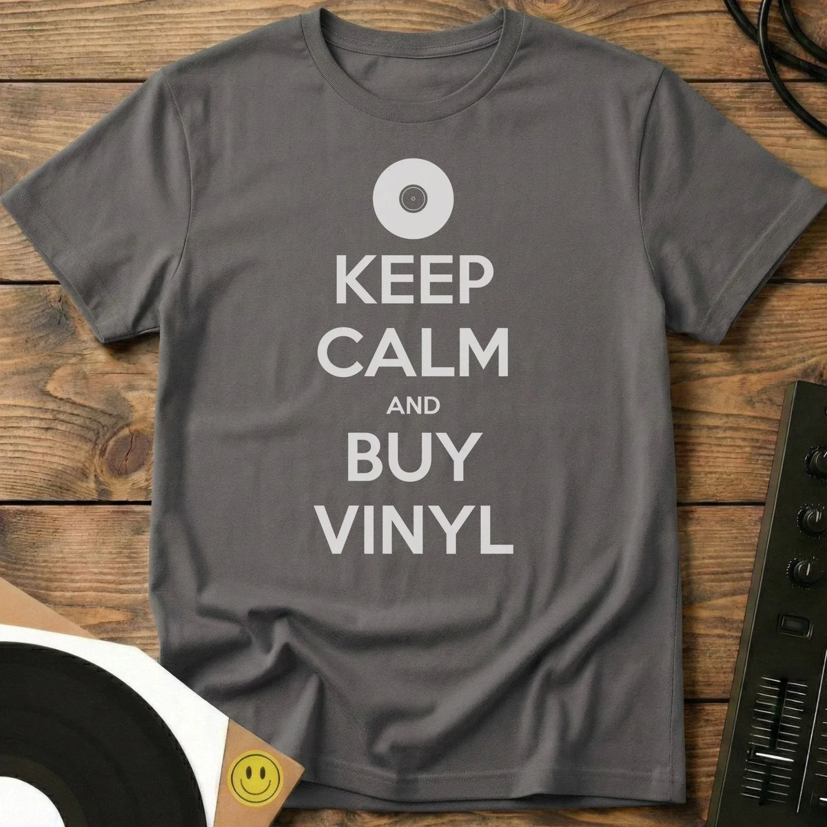 Keep Calm T-Shirt Charcoal / S Keep Calm T-Shirt