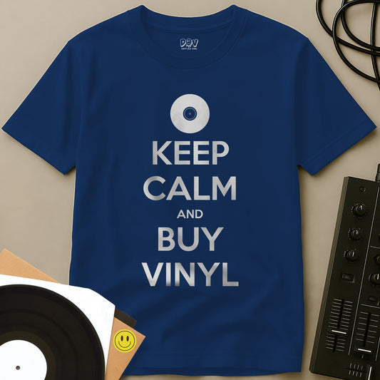 Keep Calm T-Shirt Royal / S Keep Calm T-Shirt