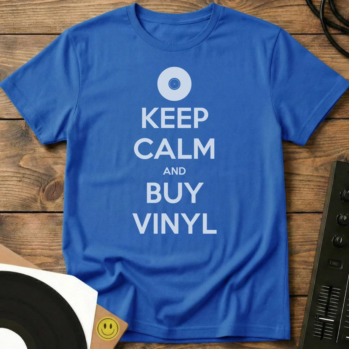 Keep Calm T-Shirt Royal / S Keep Calm T-Shirt