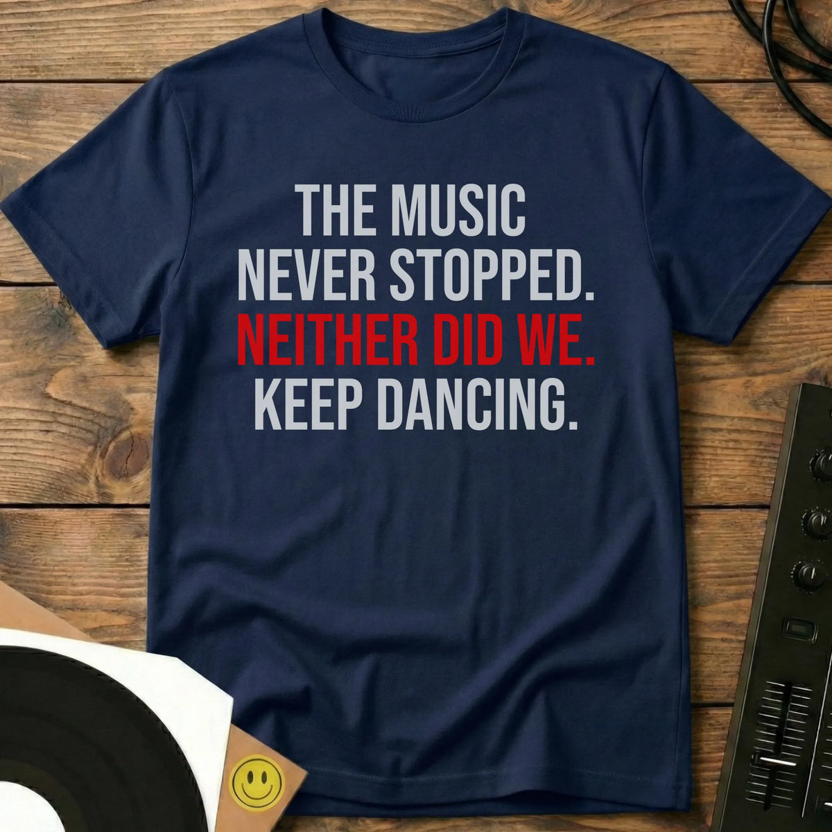 Keep Dancing T-Shirt Navy / S Keep Dancing T-Shirt