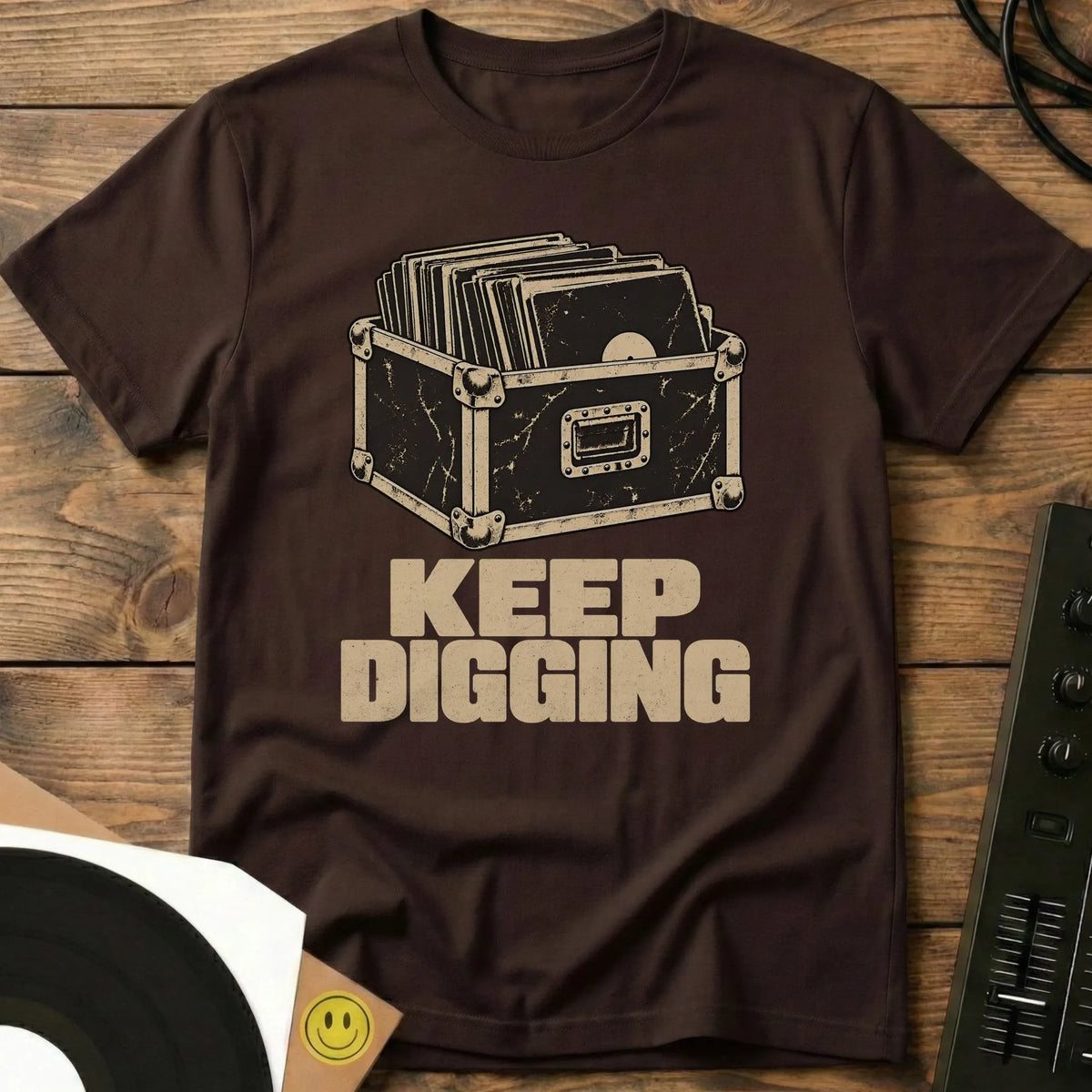 Keep Digging T-Shirt Dark Chocolate / S Keep Digging T-Shirt
