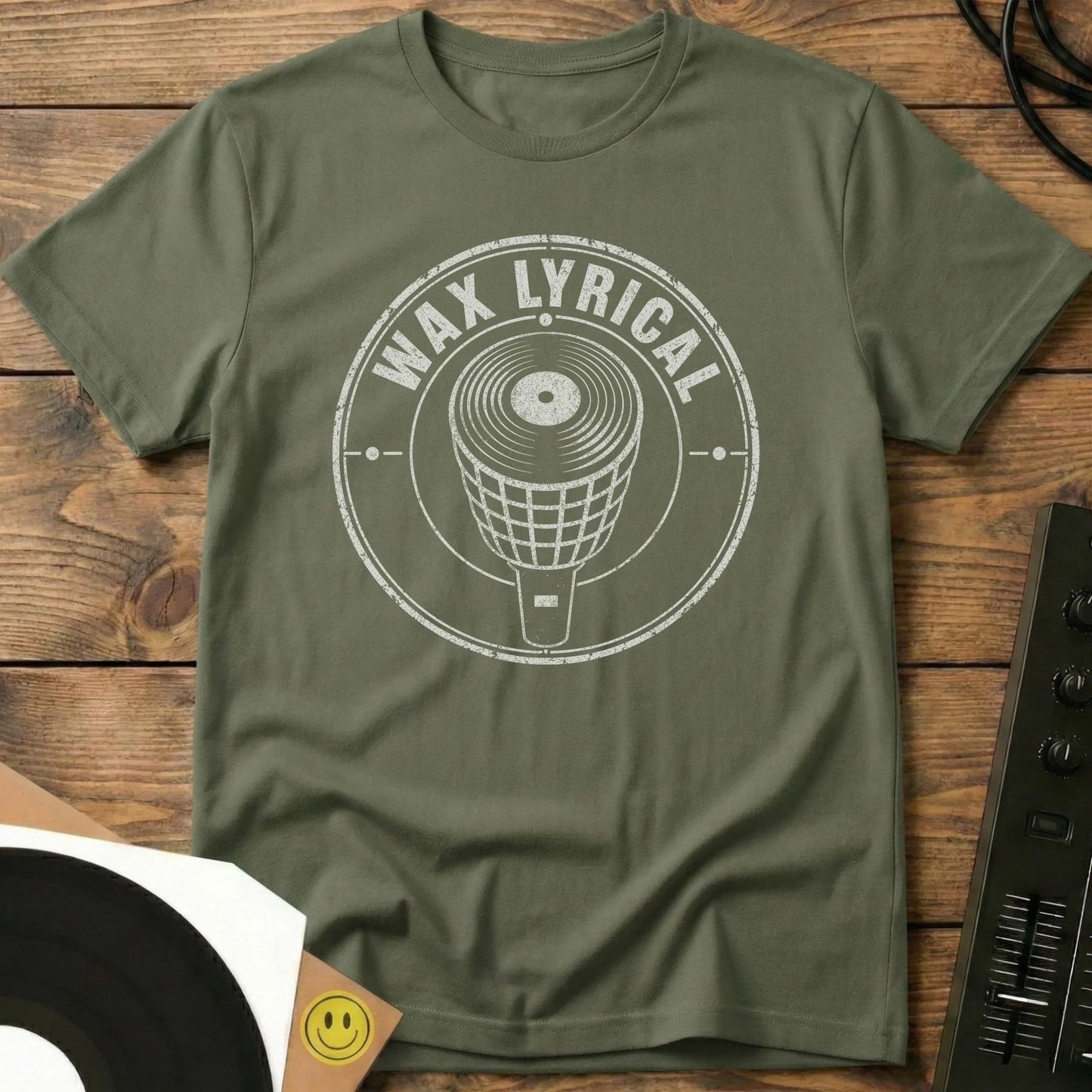 Keep Digging White T-Shirt Military Green / S Keep Digging White T-Shirt