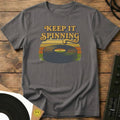 Keep It Spinning T-Shirt Charcoal / S Keep It Spinning T-Shirt