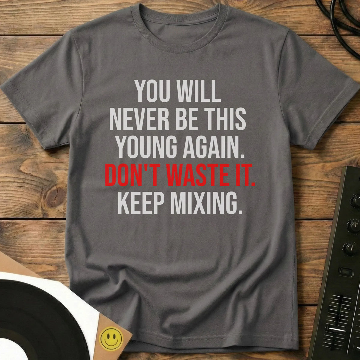Keep Mixing T-Shirt Charcoal / S Keep Mixing T-Shirt