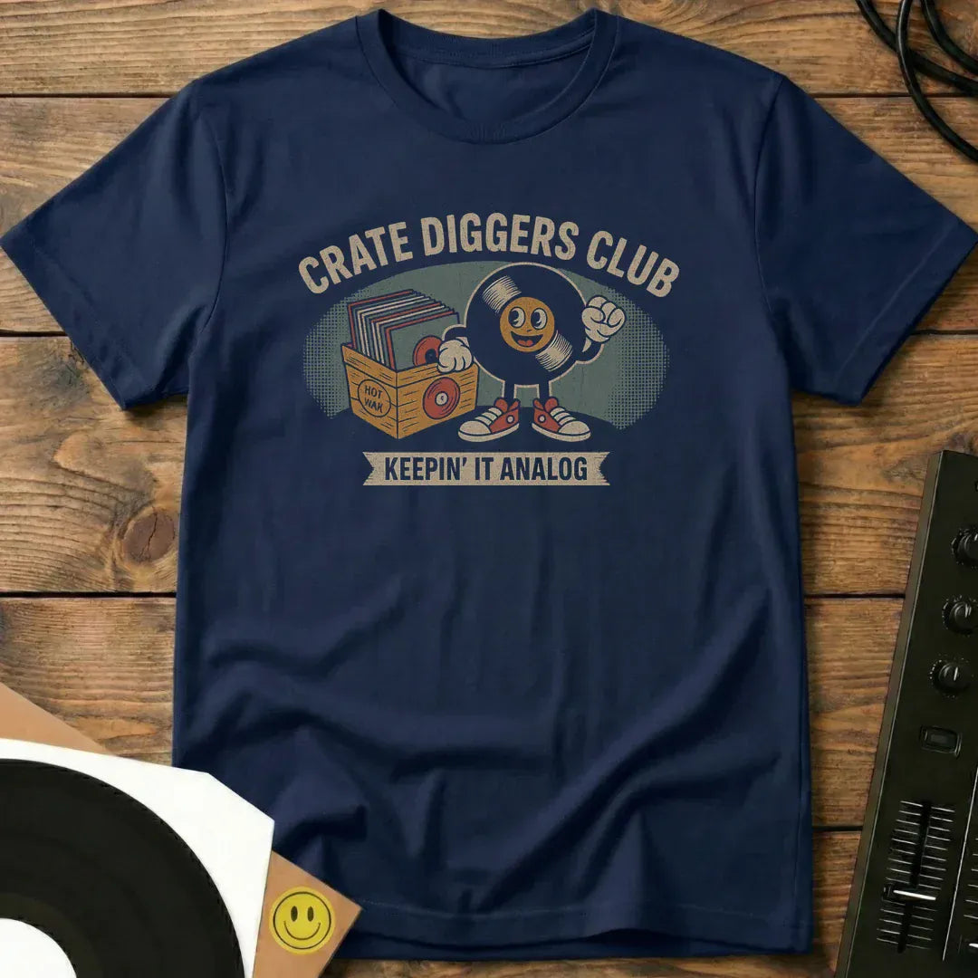 Keepin' It Analog T-Shirt Navy / S Keepin' It Analog T-Shirt