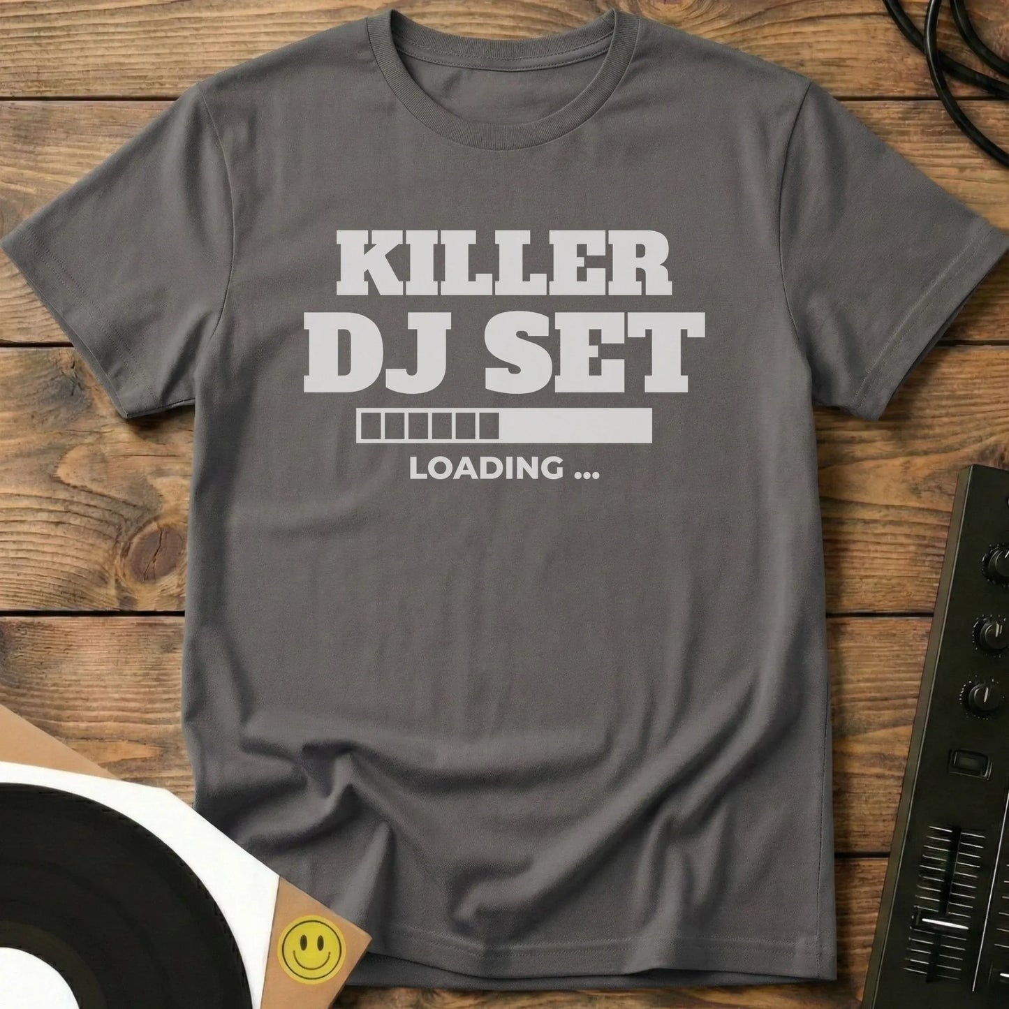 Killer DJ Set T-Shirt Charcoal / S Killer DJ Set T-Shirt