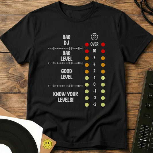 Know Your Levels T-Shirt Black / S Know Your Levels T-Shirt