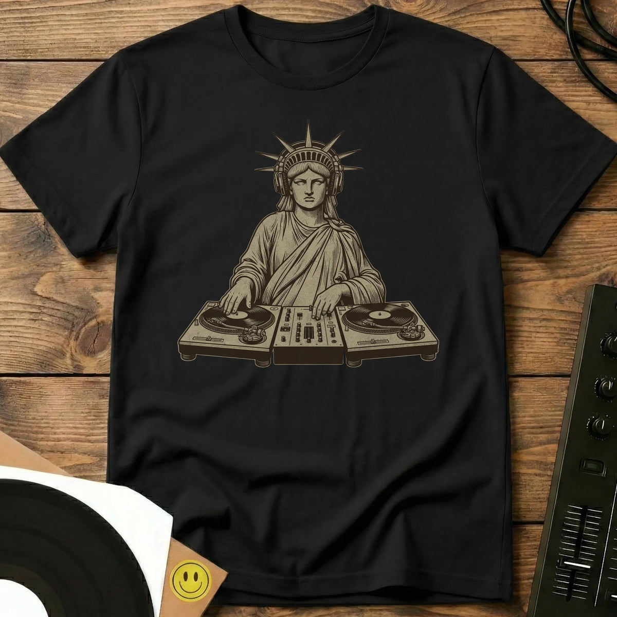 Liberty On Wax T-Shirt Black / S Liberty On Wax T-Shirt