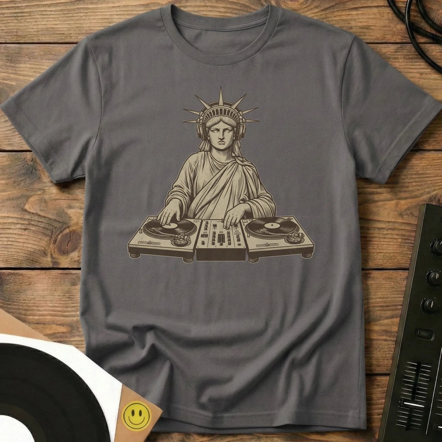 Liberty On Wax T-Shirt Charcoal / S Liberty On Wax T-Shirt