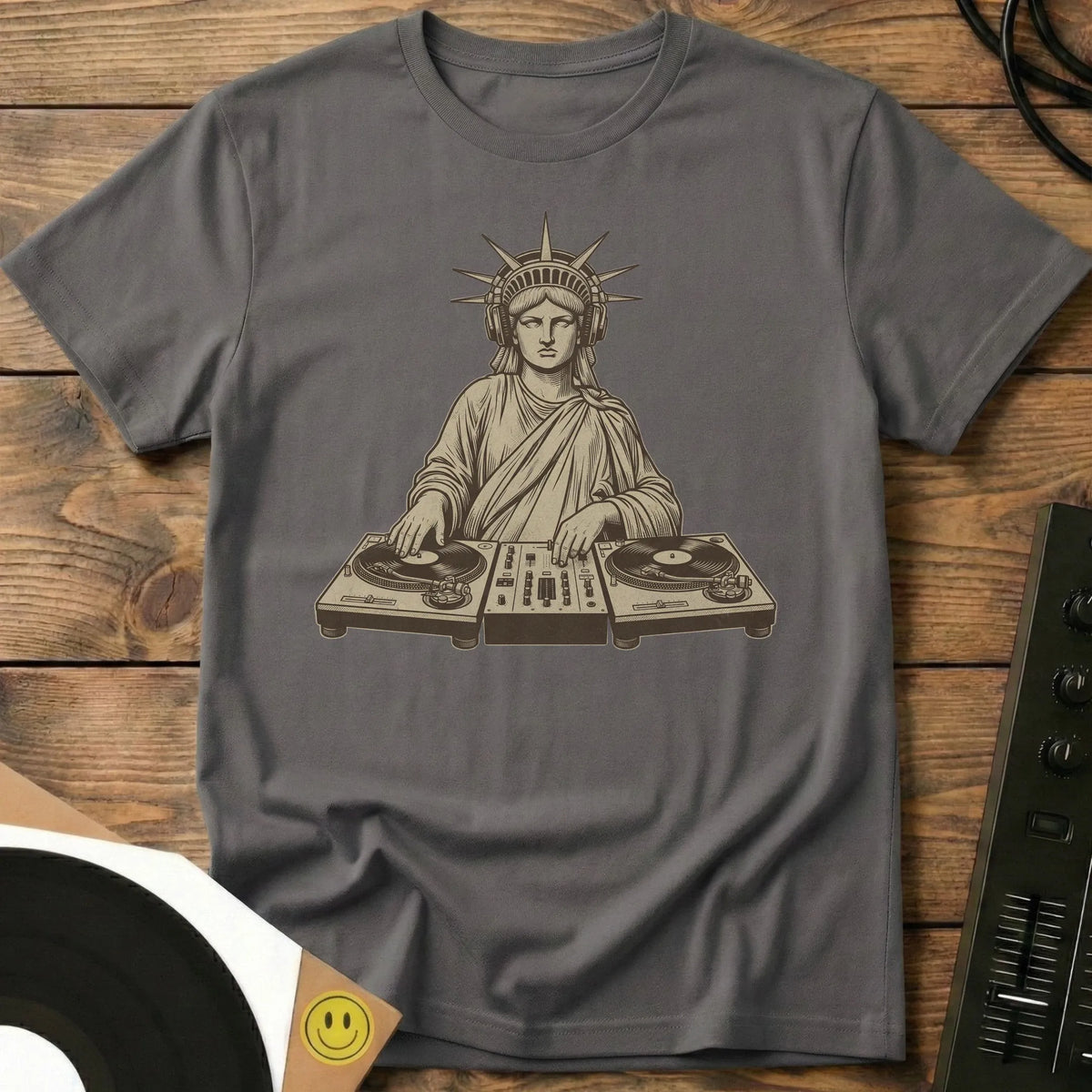 Liberty On Wax T-Shirt Charcoal / S Liberty On Wax T-Shirt