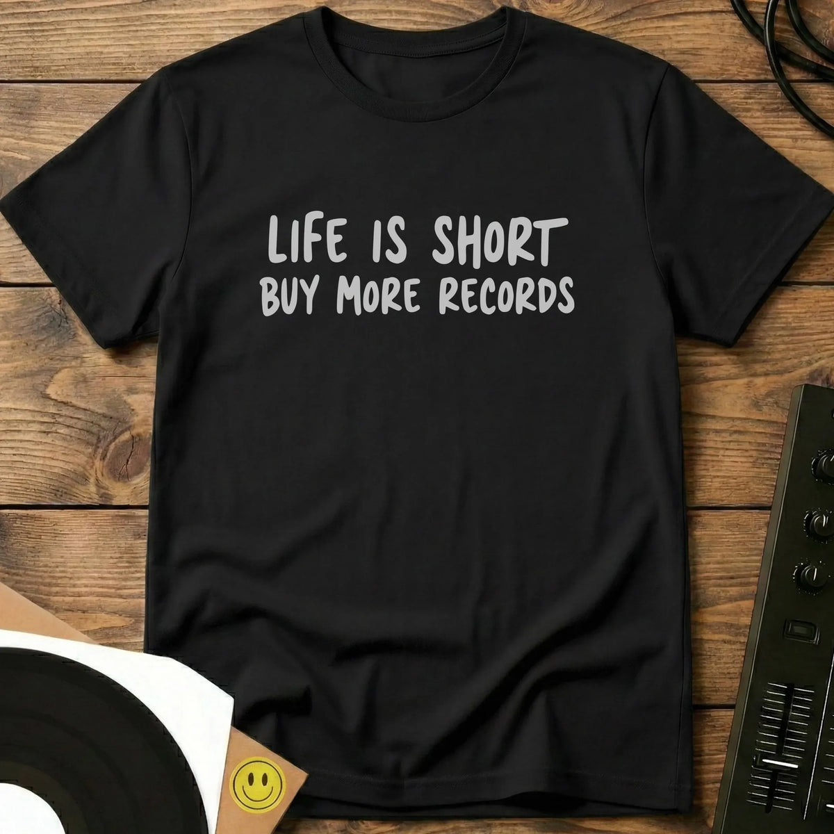 Life Is Short T-Shirt Black / S Life Is Short T-Shirt