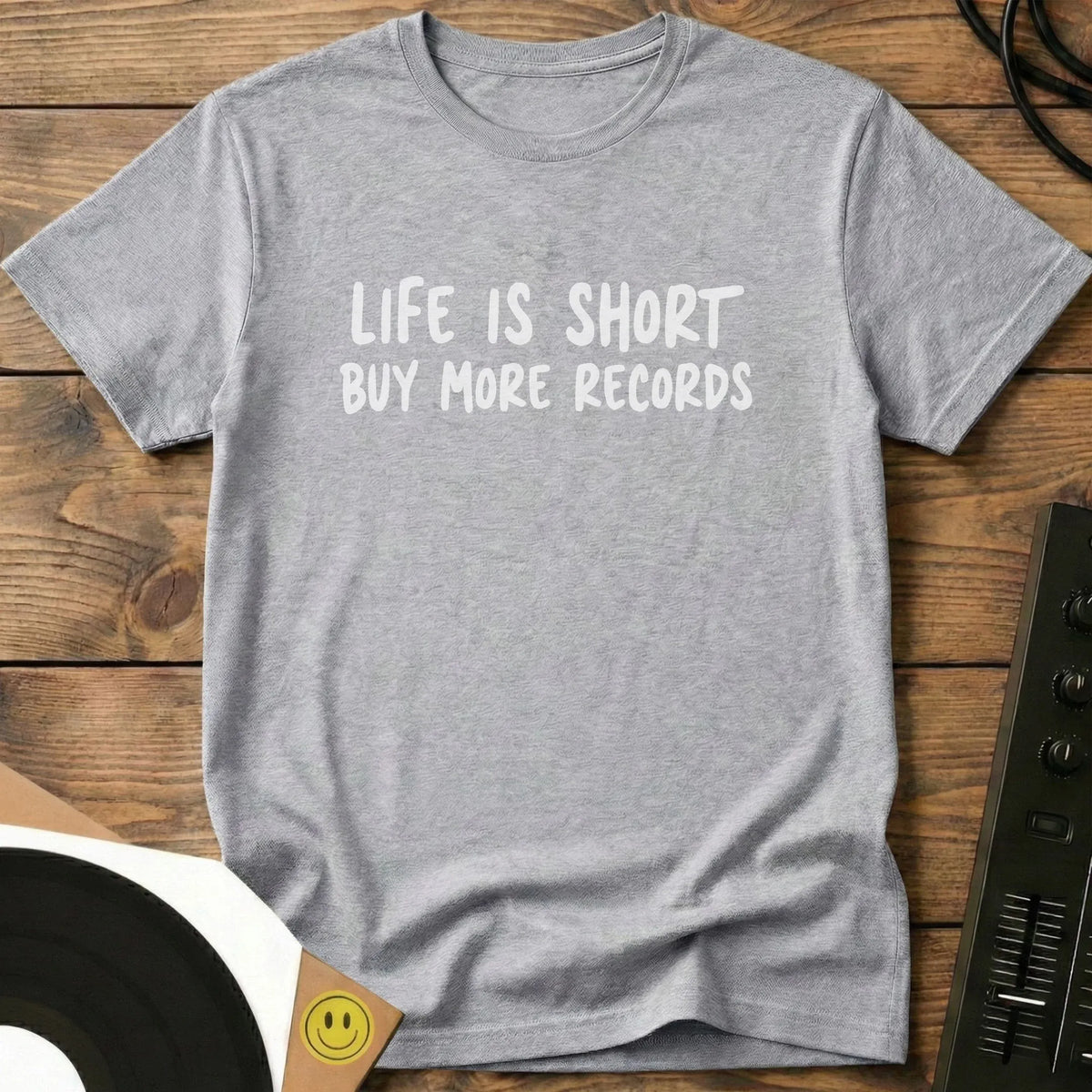 Life Is Short T-Shirt Sport Grey / S Life Is Short T-Shirt