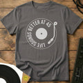 Life Sounds Better At 45 T-Shirt Charcoal / S Life Sounds Better At 45 T-Shirt