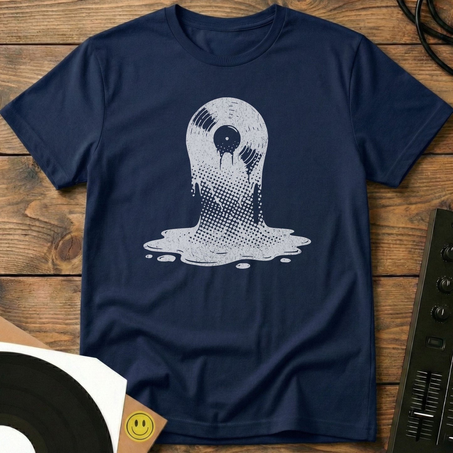 Liquid Wax T-Shirt Navy / S Liquid Wax T-Shirt