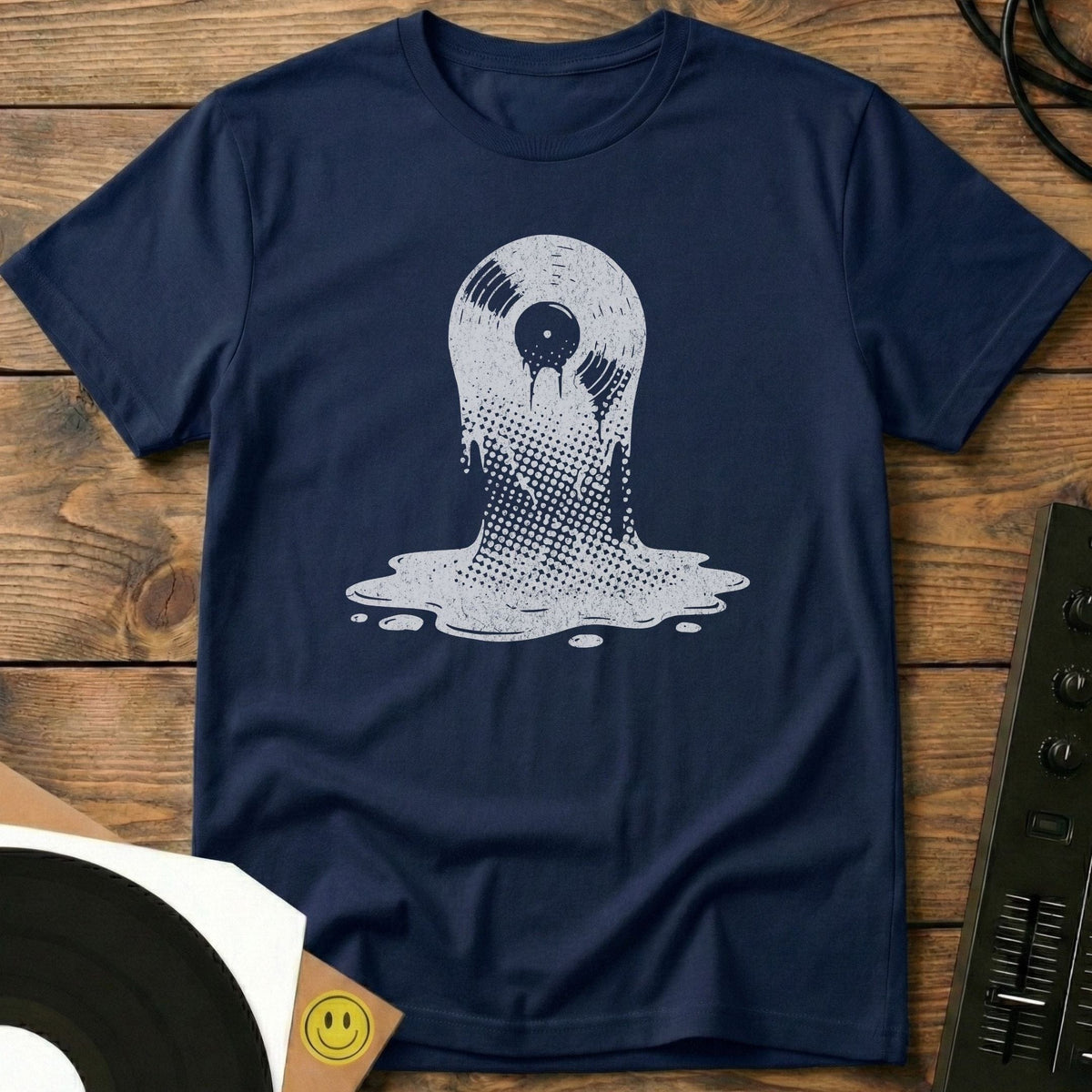 Liquid Wax T-Shirt Navy / S Liquid Wax T-Shirt