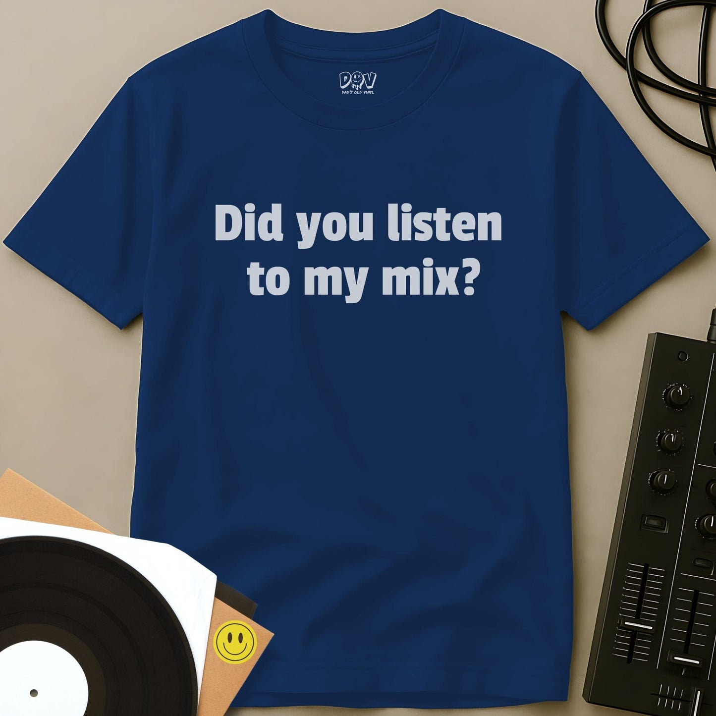 Listen To My Mix T-Shirt Royal / S Listen To My Mix T-Shirt
