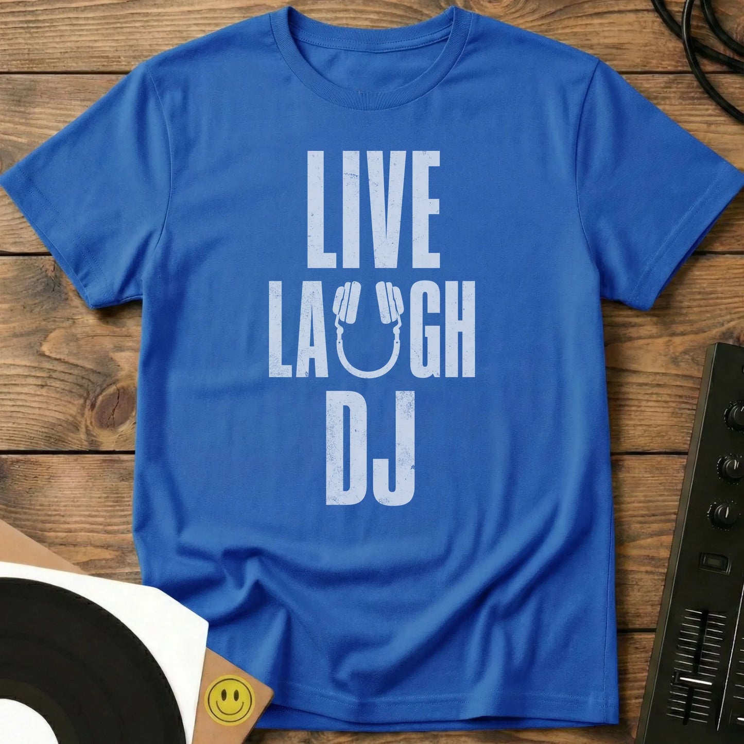 Live Laugh DJ T-Shirt Royal / S Live Laugh DJ T-Shirt
