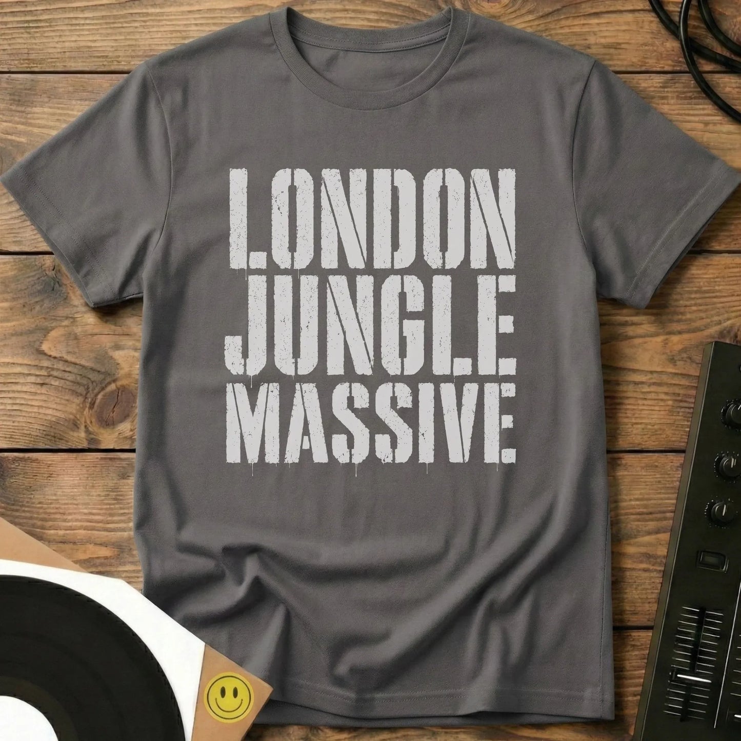 London Jungle Massive T-Shirt Charcoal / S London Jungle Massive T-Shirt