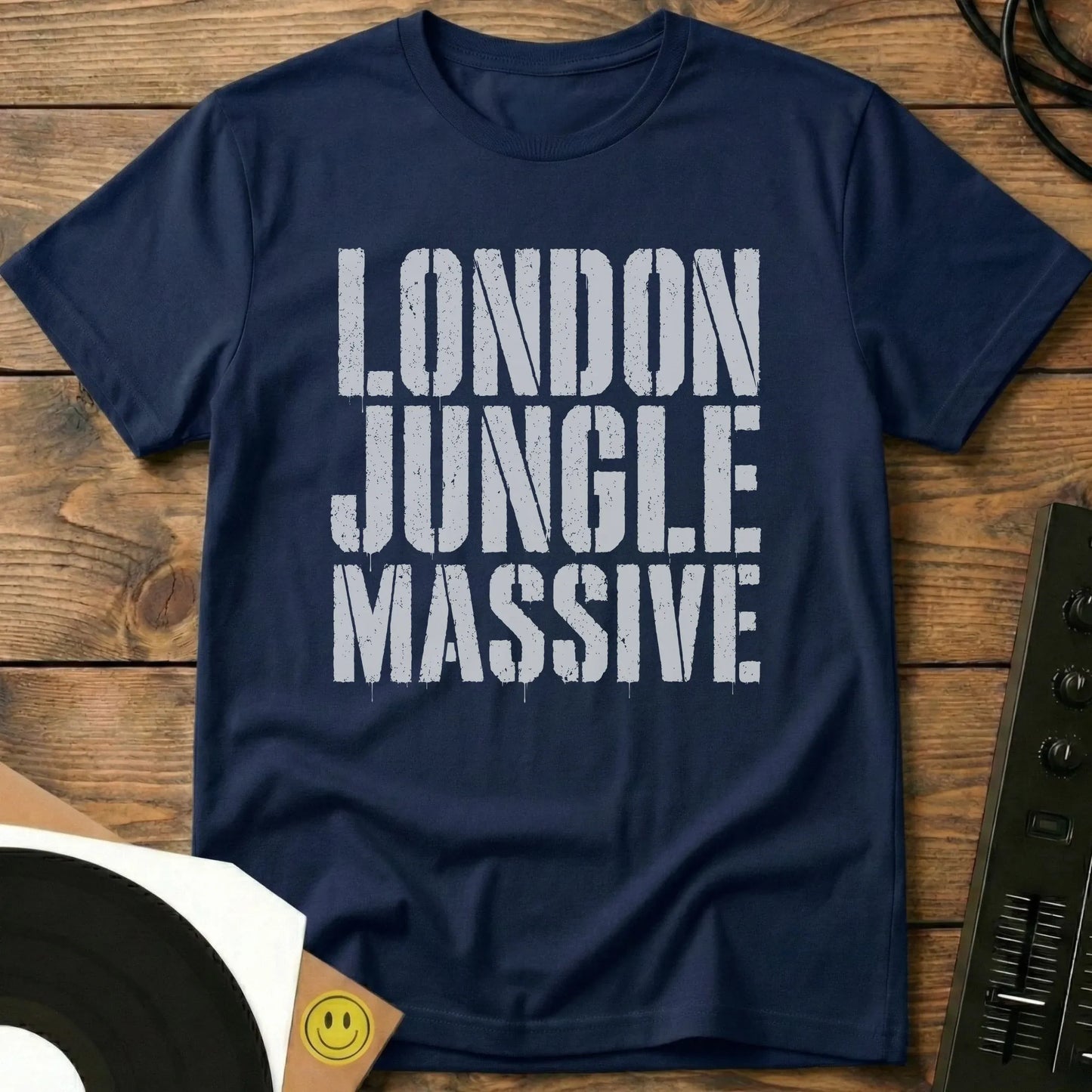 London Jungle Massive T-Shirt Navy / S London Jungle Massive T-Shirt