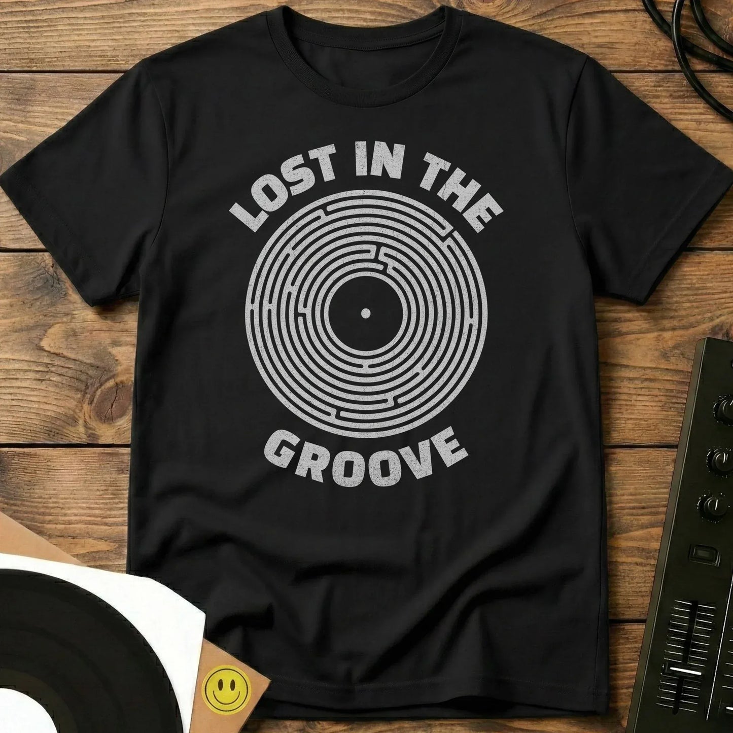 Lost In The Groove II T-Shirt Black / S Lost In The Groove II T-Shirt