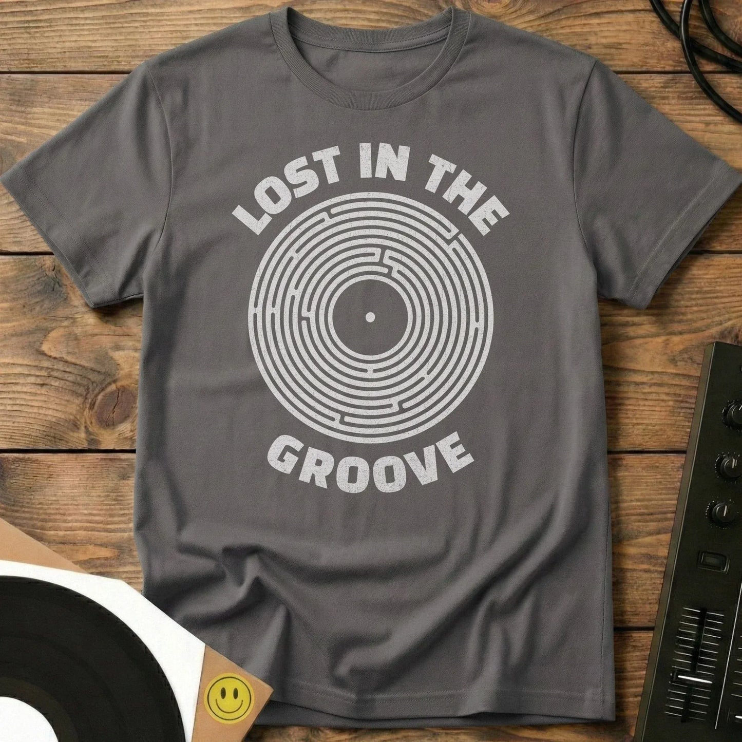 Lost In The Groove II T-Shirt Charcoal / S Lost In The Groove II T-Shirt