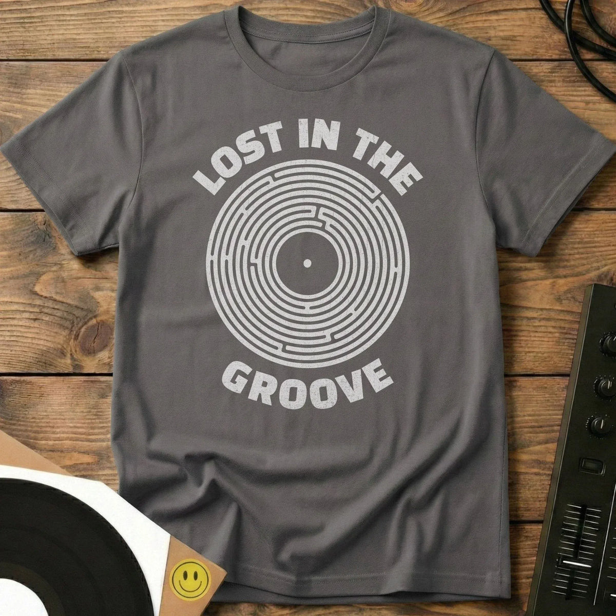 Lost In The Groove II T-Shirt Charcoal / S Lost In The Groove II T-Shirt