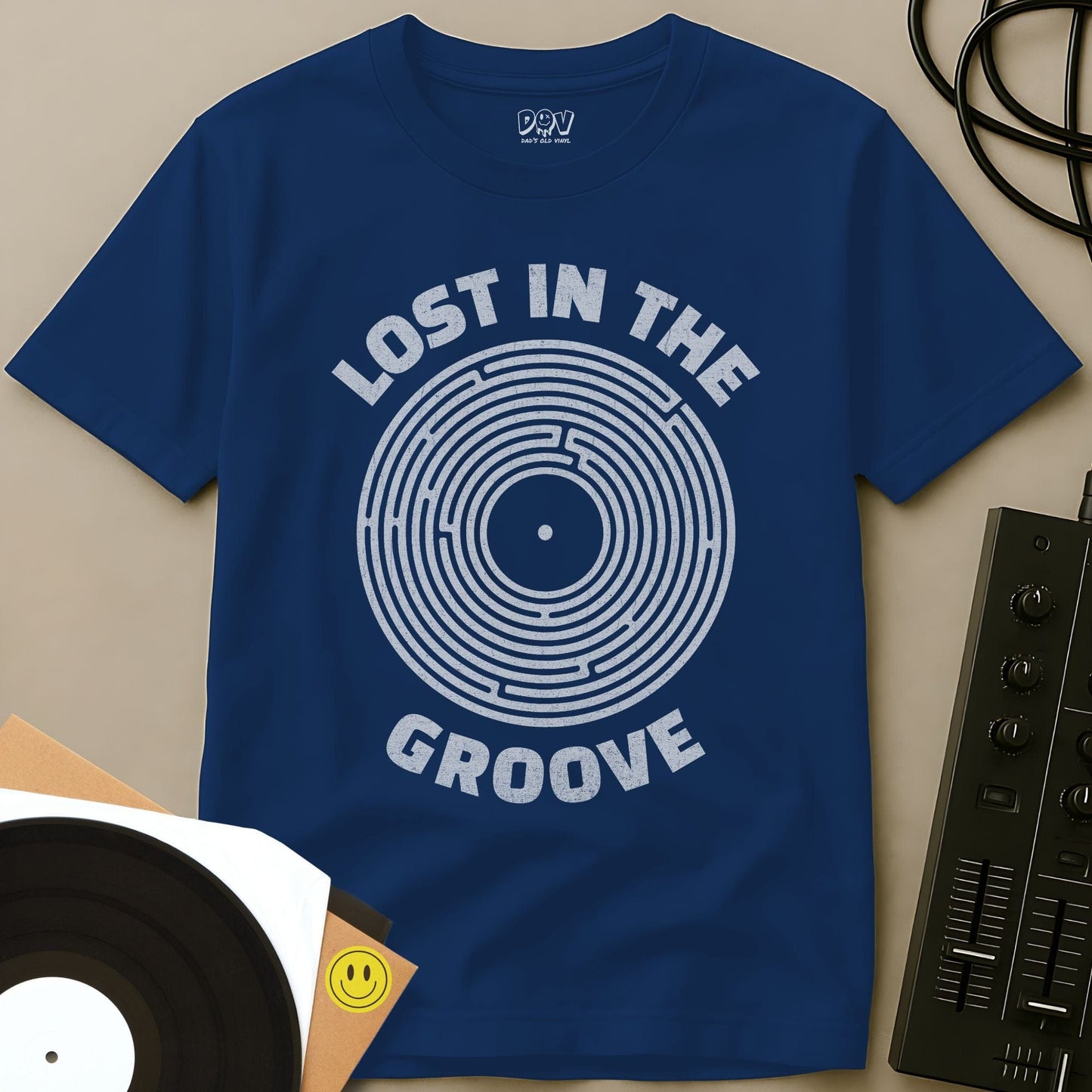 Lost In The Groove II T-Shirt Royal / S Lost In The Groove II T-Shirt
