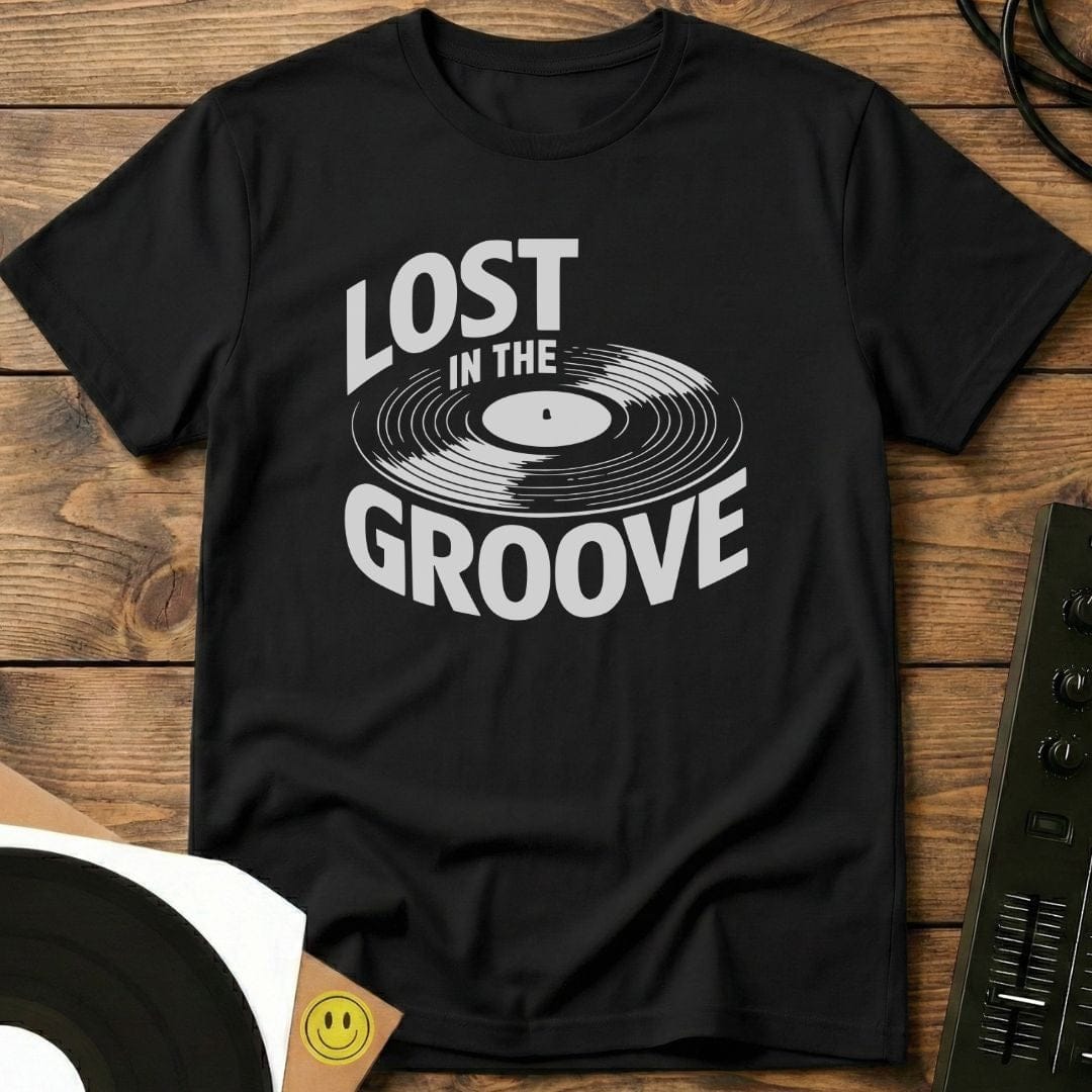 Lost In The Groove T-Shirt Black / S Lost In The Groove T-Shirt