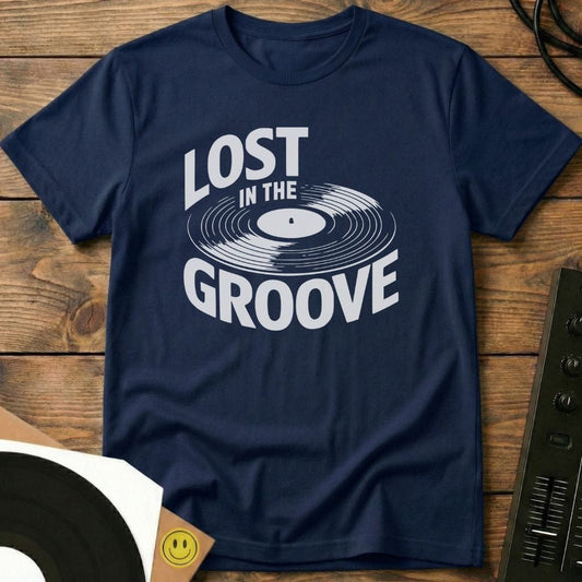 Lost In The Groove T-Shirt Navy / S Lost In The Groove T-Shirt