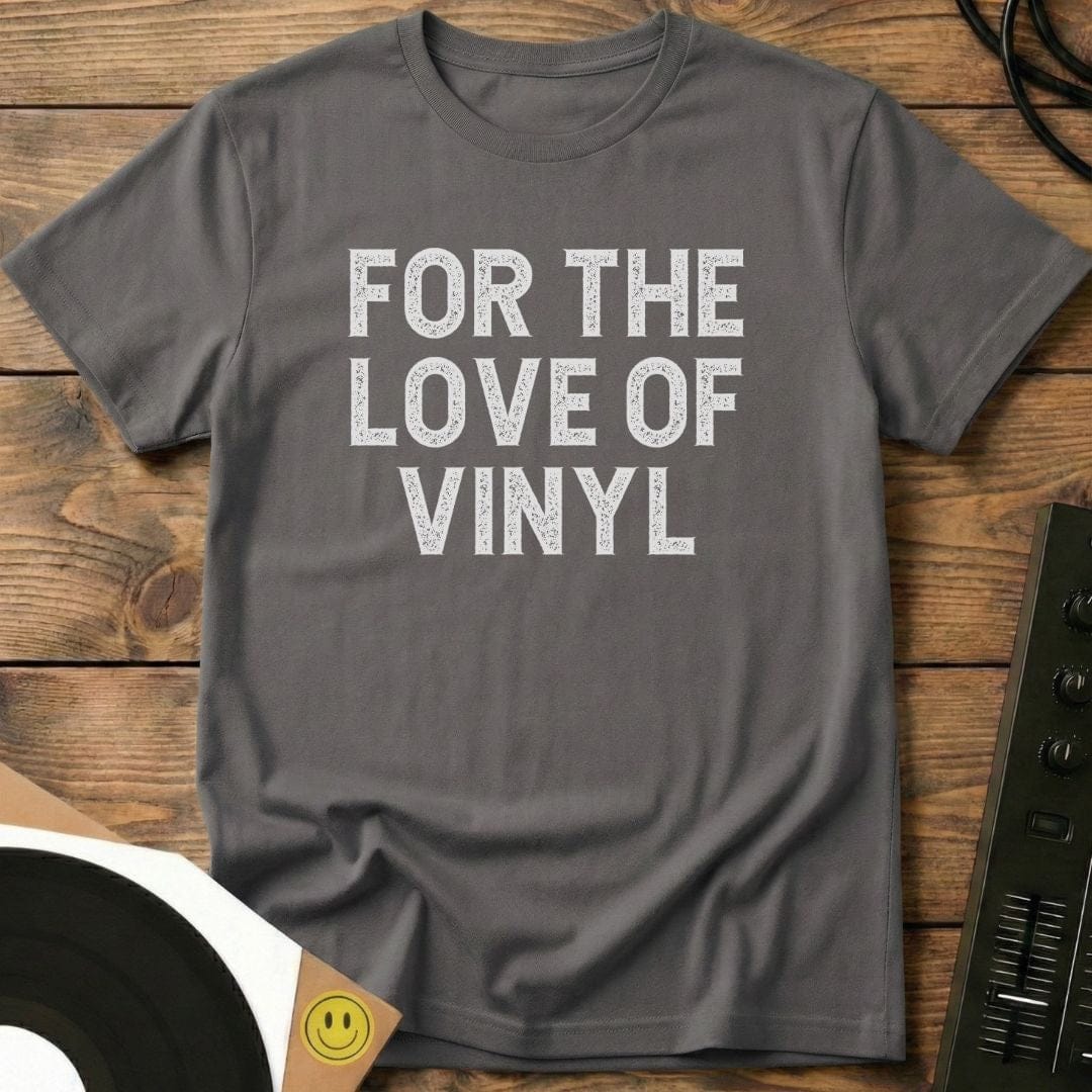 Love Of Vinyl T-Shirt Charcoal / S Love Of Vinyl T-Shirt