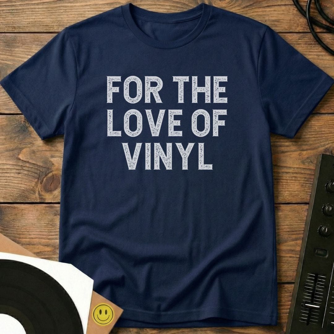 Love Of Vinyl T-Shirt Navy / S Love Of Vinyl T-Shirt