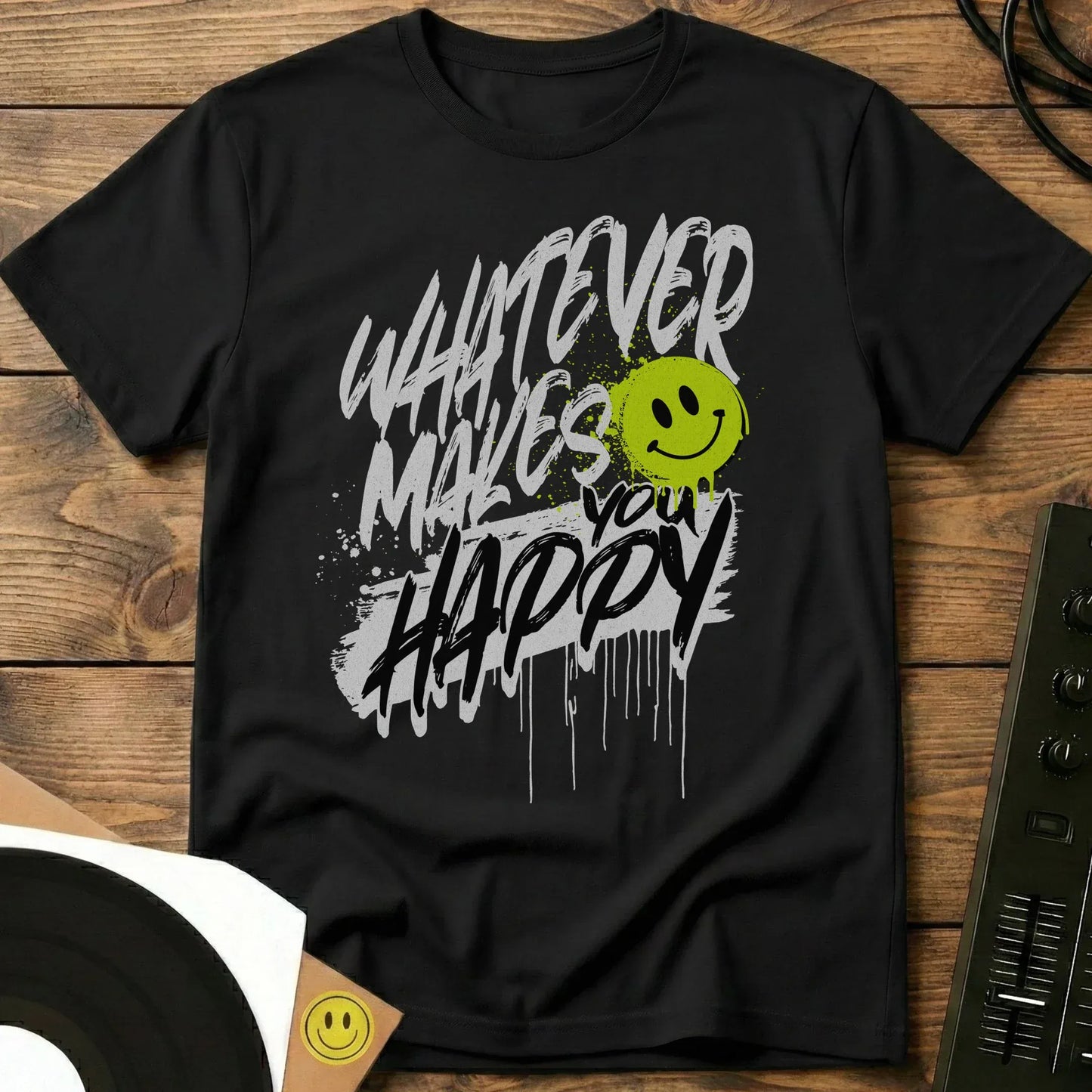 Makes You Happy T-Shirt Black / S Makes You Happy T-Shirt
