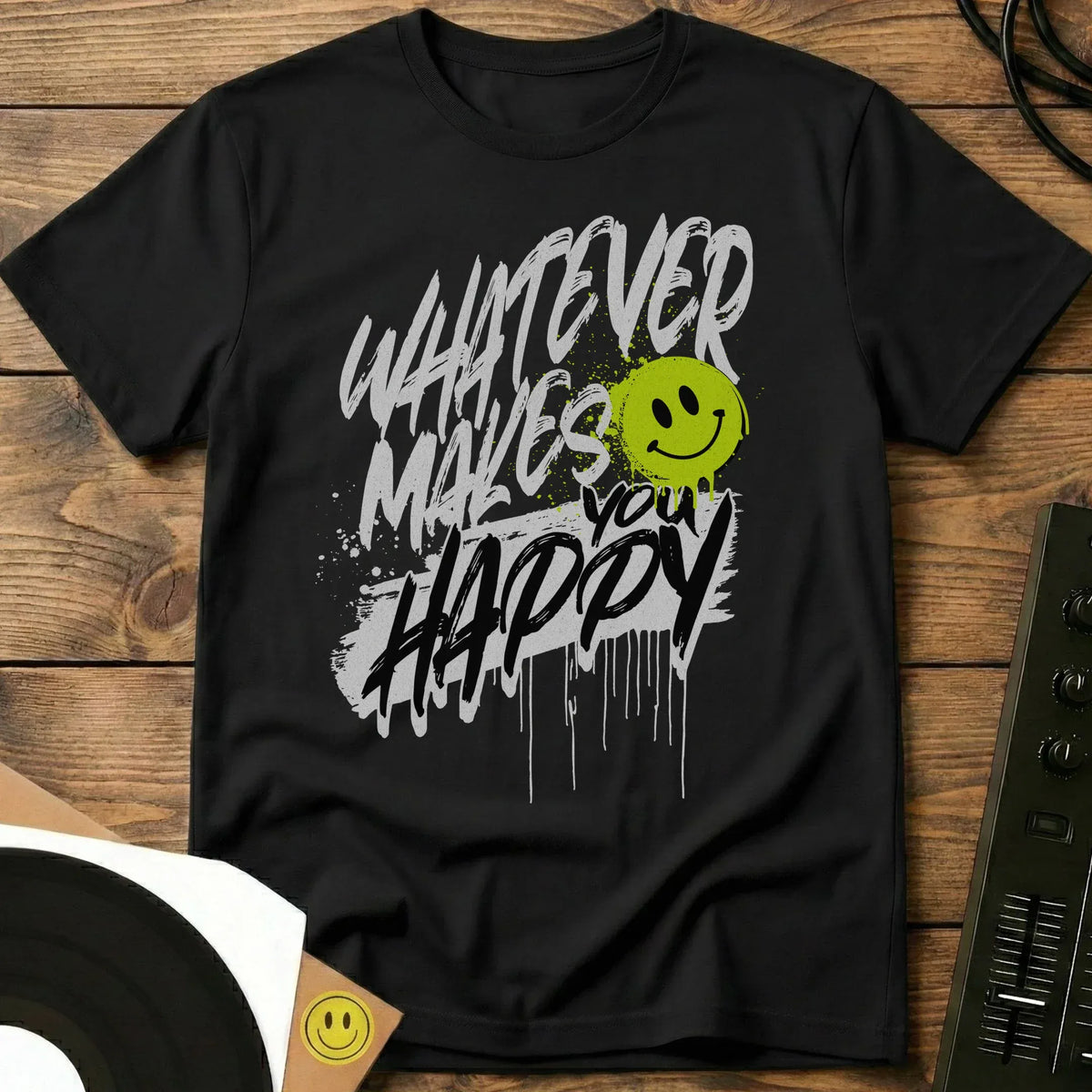 Makes You Happy T-Shirt Black / S Makes You Happy T-Shirt