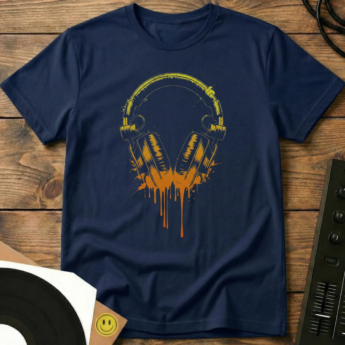 Melted Cans T-Shirt Navy / S Melted Cans T-Shirt