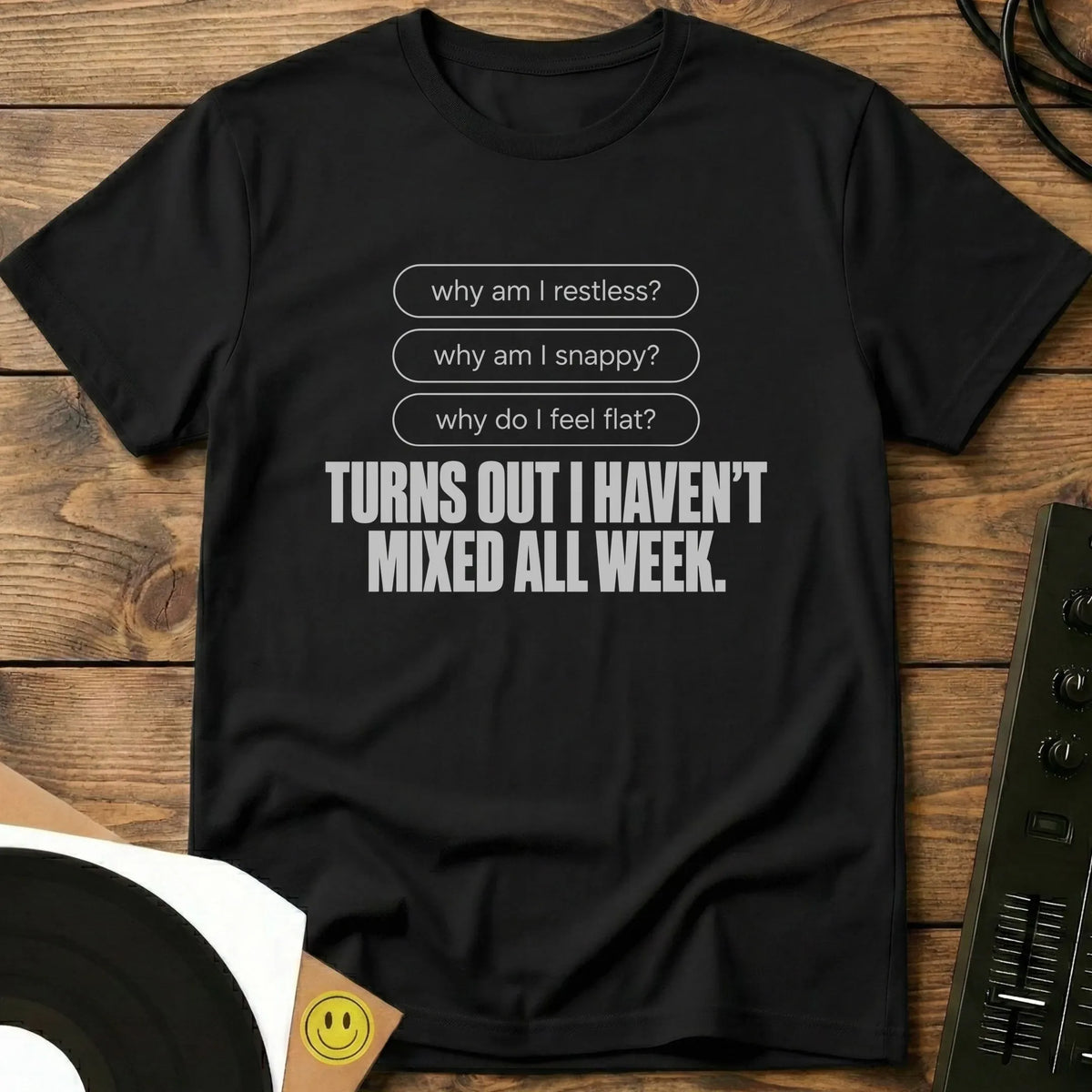 Mixed All Week T-Shirt Black / S Mixed All Week T-Shirt