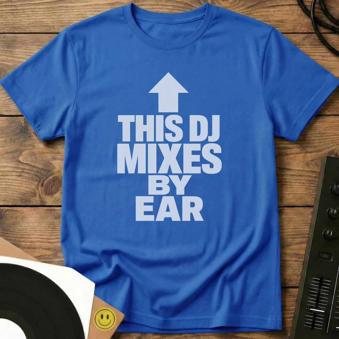 Mixes By Ear White T-Shirt Royal / S Mixes By Ear White T-Shirt