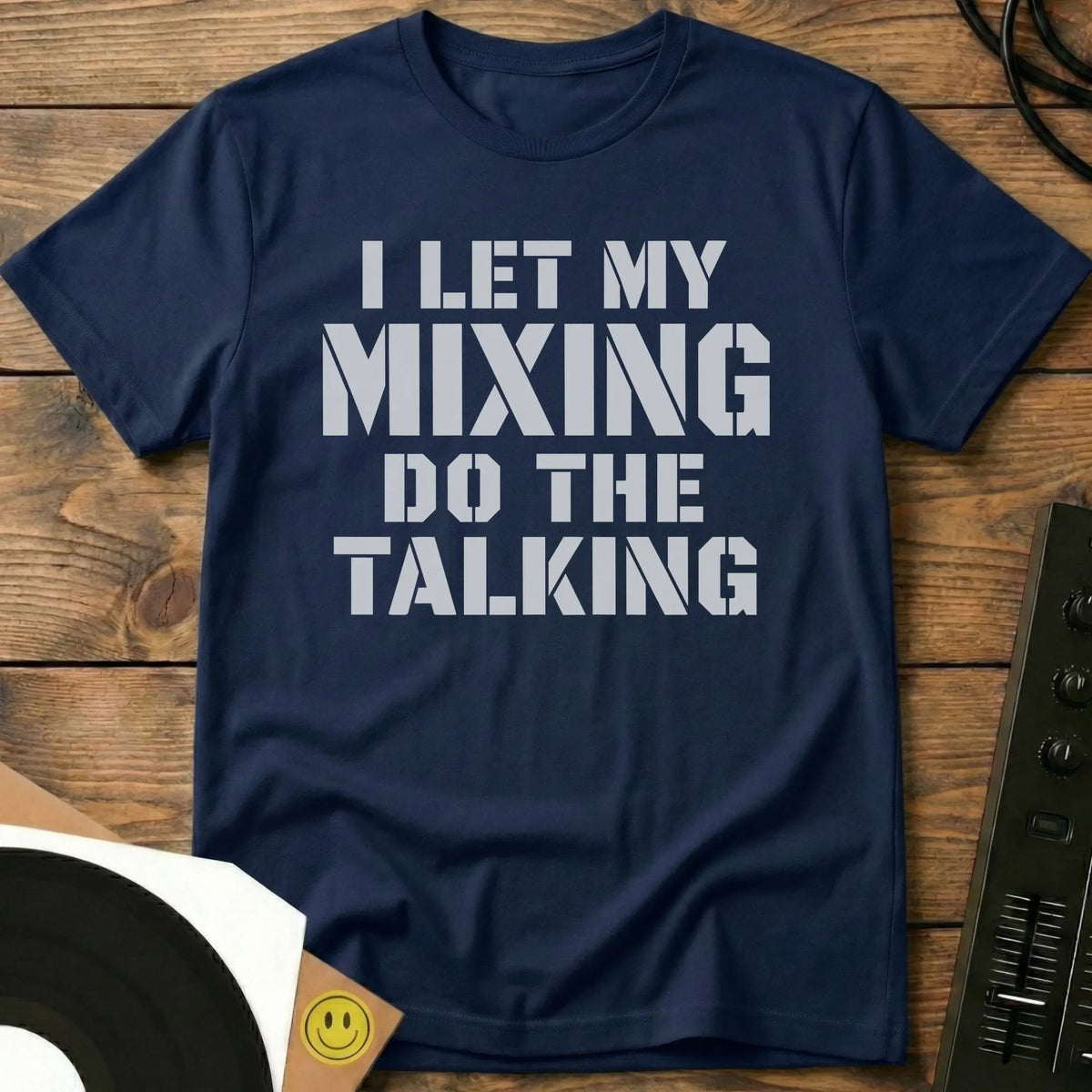 Mixing Do The Talking T-Shirt Navy / S Mixing Do The Talking T-Shirt
