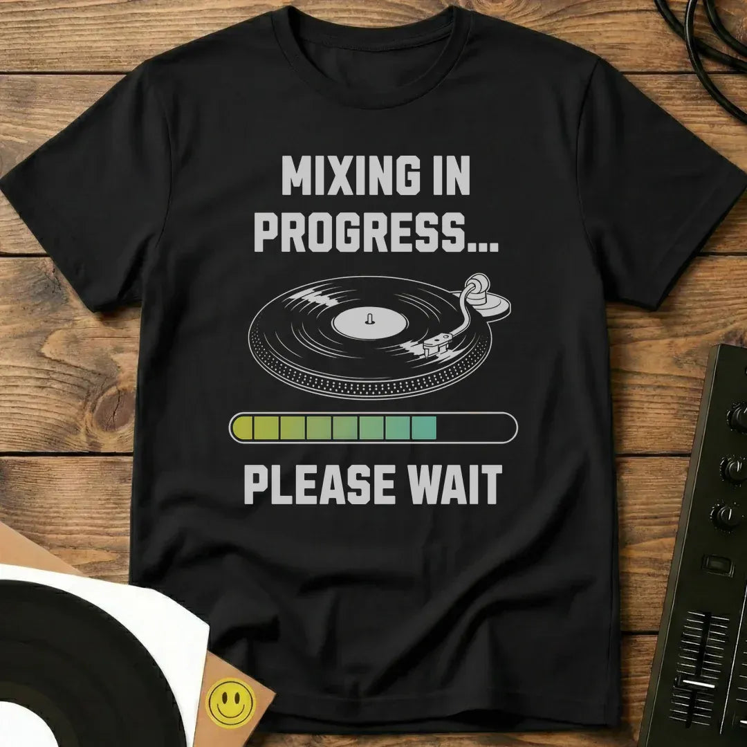 Mixing In Progress T-Shirt Black / S Mixing In Progress T-Shirt