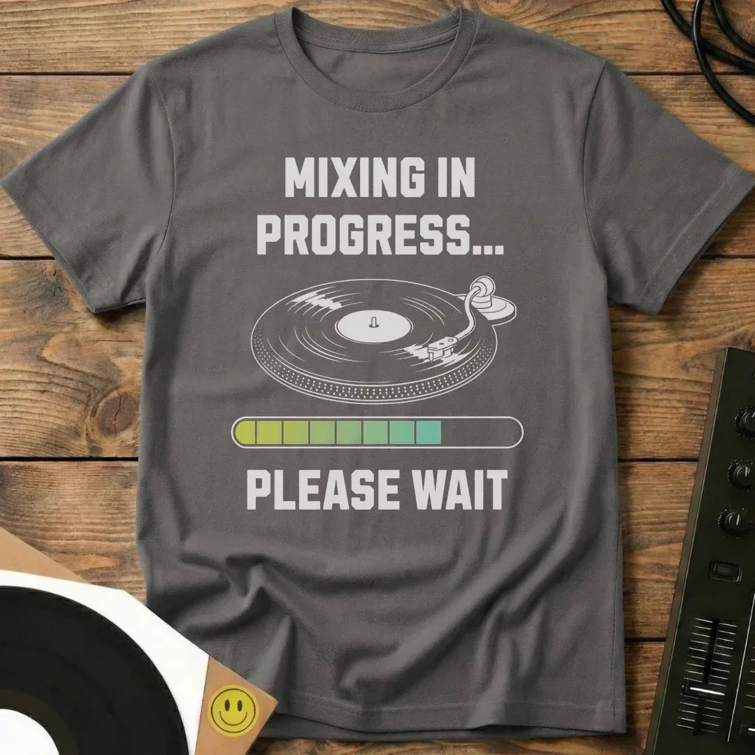 Mixing In Progress T-Shirt Charcoal / S Mixing In Progress T-Shirt