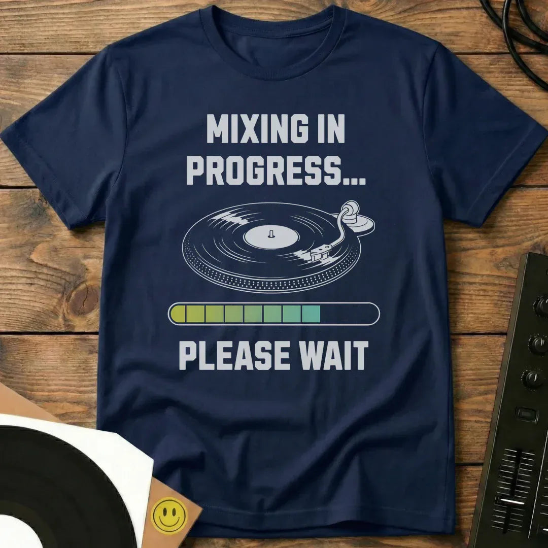 Mixing In Progress T-Shirt Navy / S Mixing In Progress T-Shirt