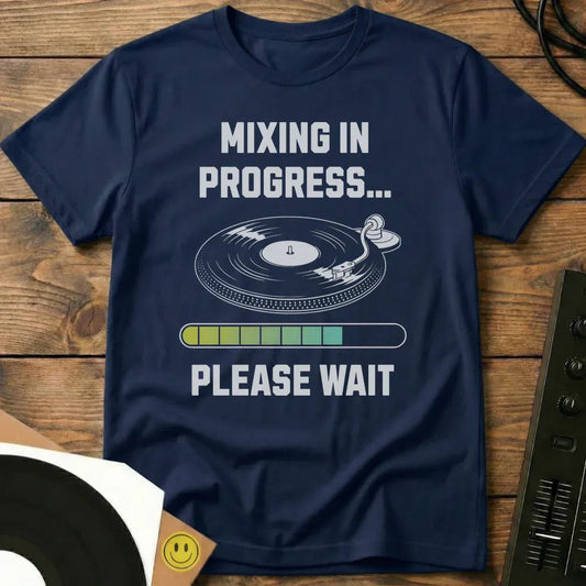 Mixing In Progress T-Shirt Navy / S Mixing In Progress T-Shirt
