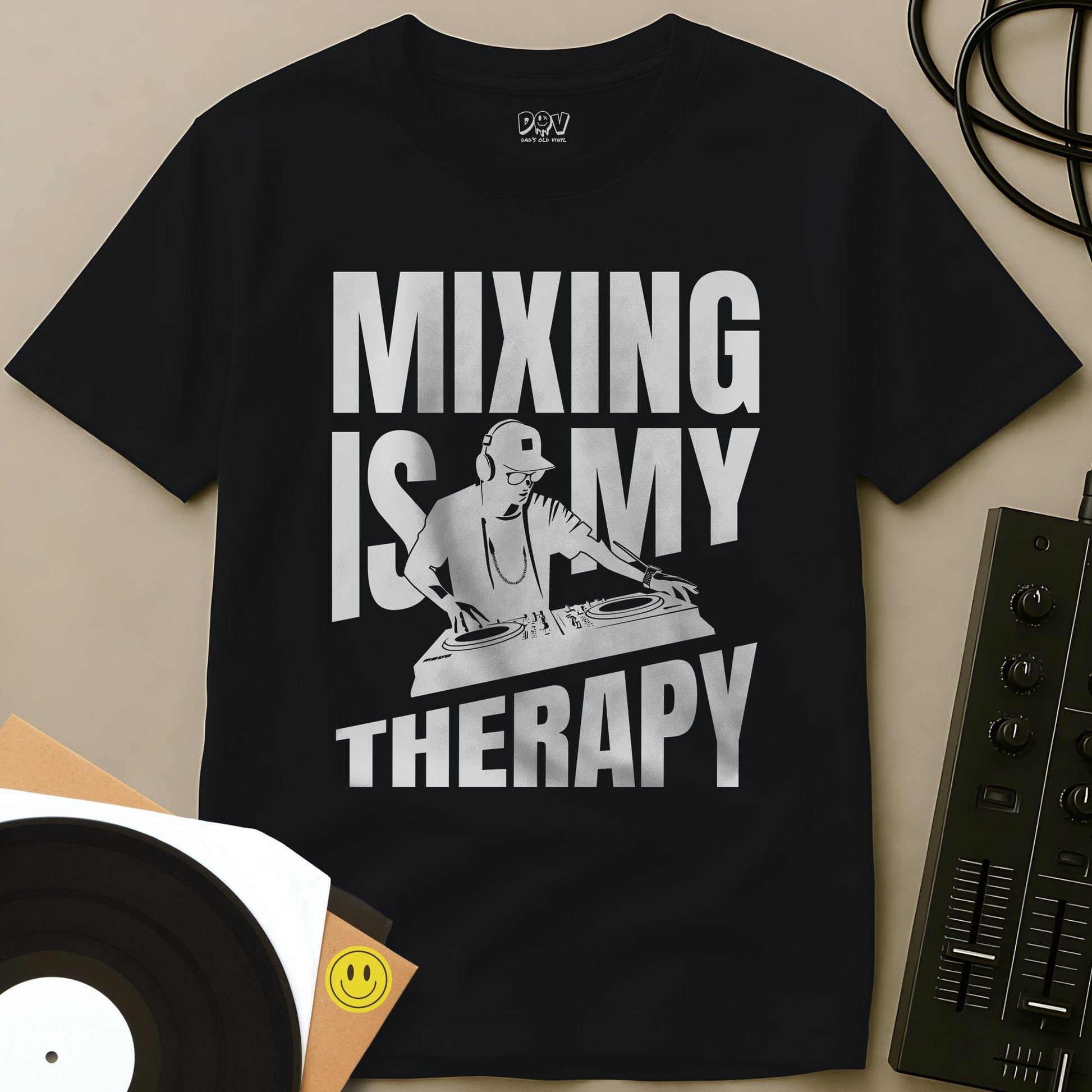Mixing Is My Therapy T-Shirt Black / S Mixing Is My Therapy T-Shirt