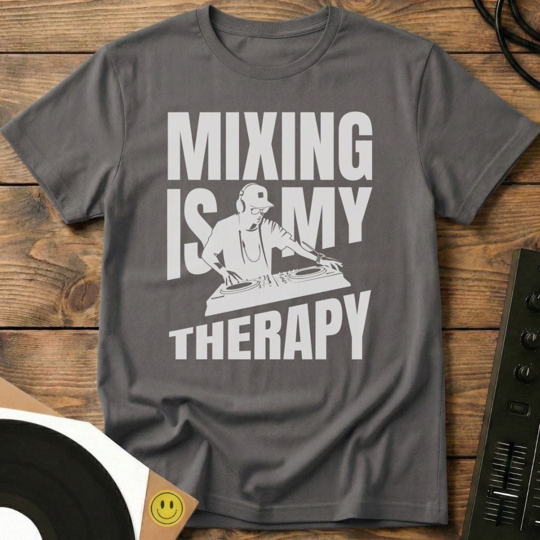 Mixing Is My Therapy T-Shirt Charcoal / S Mixing Is My Therapy T-Shirt