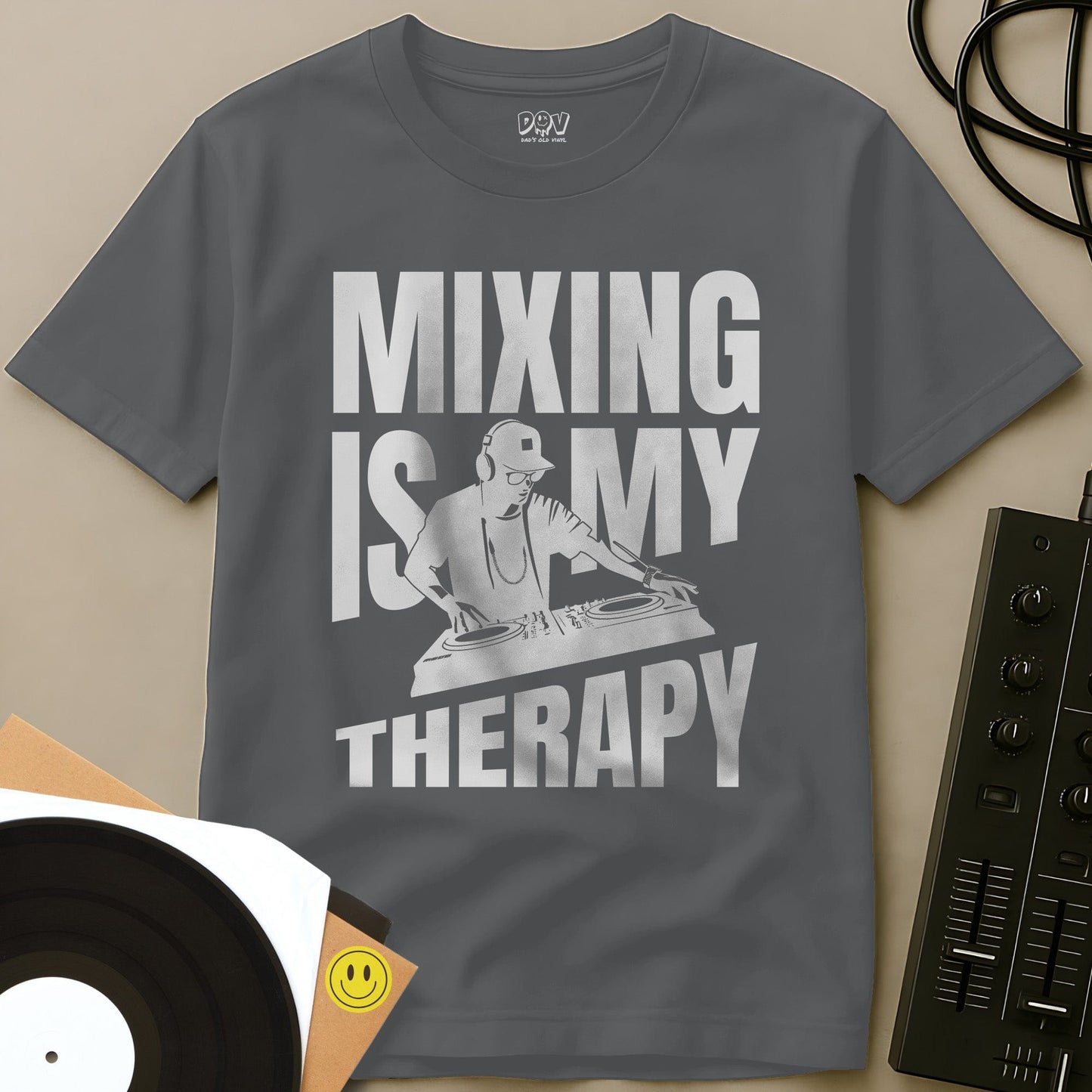 Mixing Is My Therapy T-Shirt Sport Grey / S Mixing Is My Therapy T-Shirt