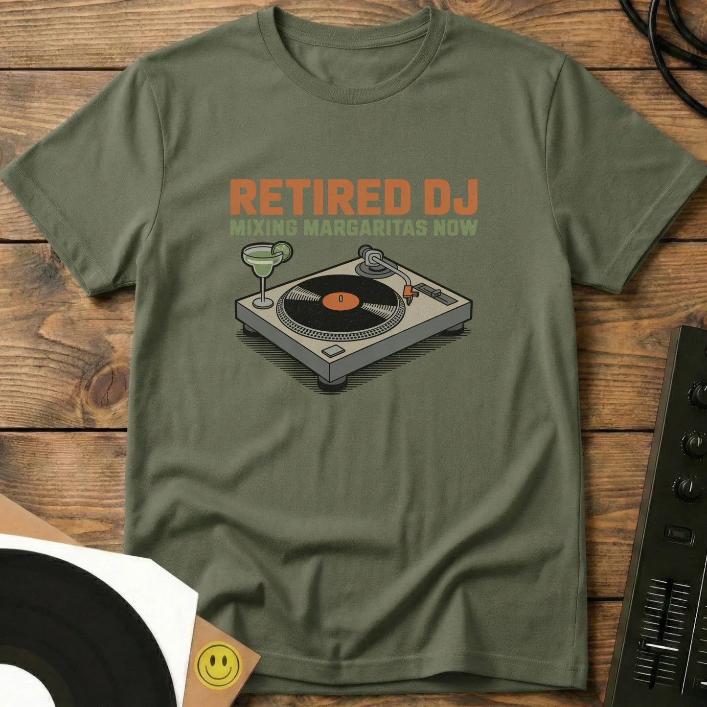 Mixing Margaritas Now T-Shirt Military Green / S Mixing Margaritas Now T-Shirt