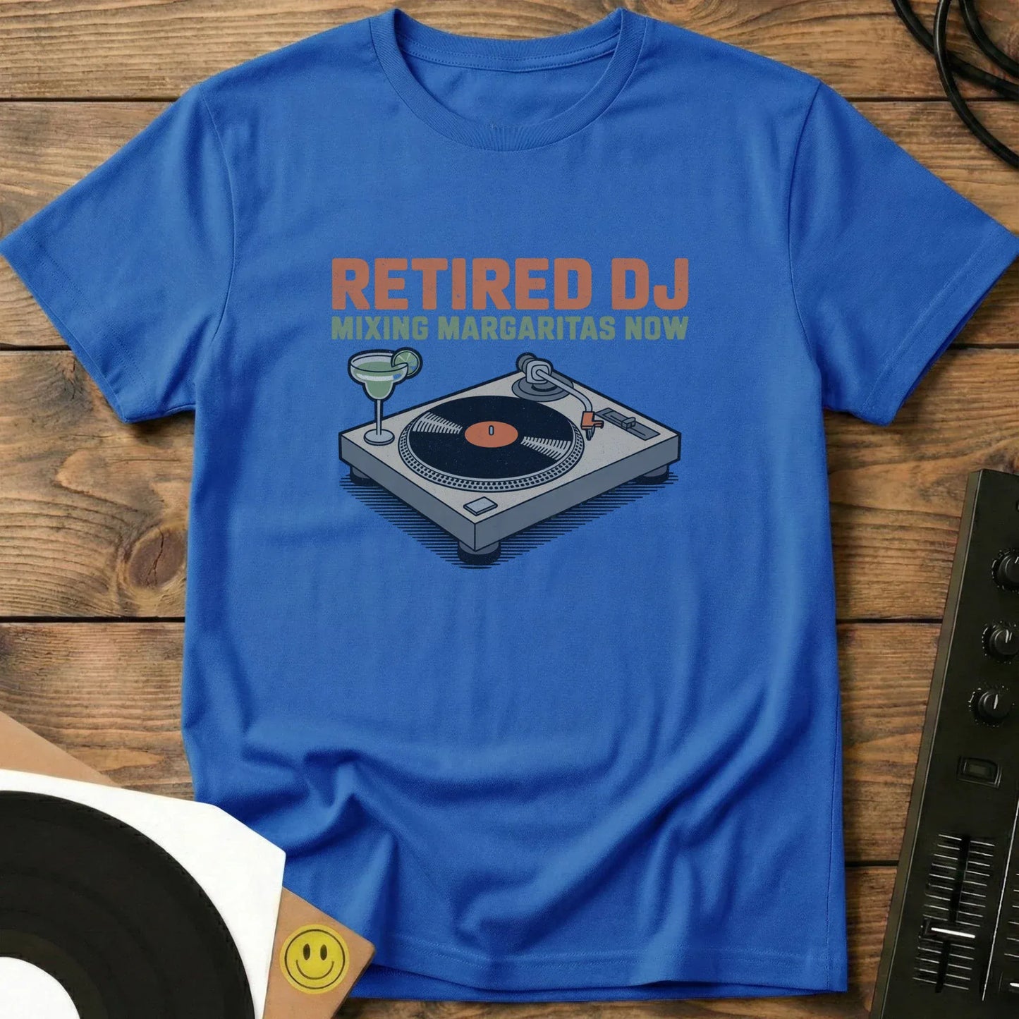 Mixing Margaritas Now T-Shirt Royal / S Mixing Margaritas Now T-Shirt